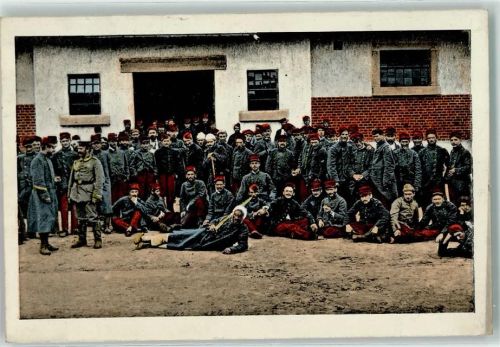 1915 Gefangene Franzosen AK