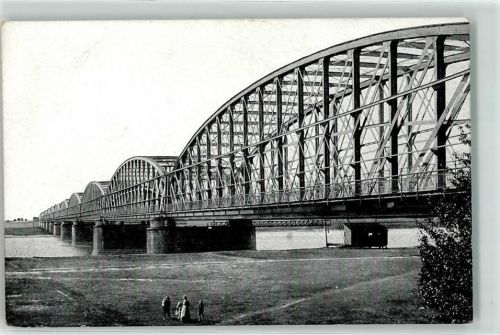 Graudenz Eisenbahnbrücke Kinder Frau