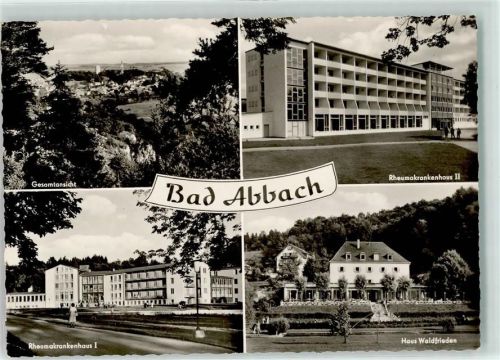 Bad Abbach Rheumakrankenhaus Haus Waldfrieden
