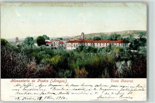 Nuevalos 1910 Kloster Piedra
