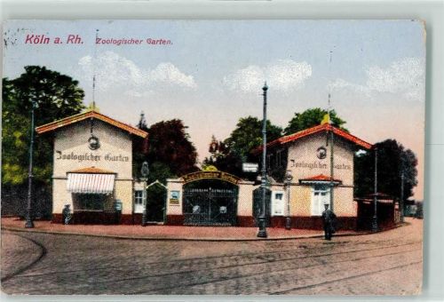 Köln Riehl 503 1917 Zoologischer Garten