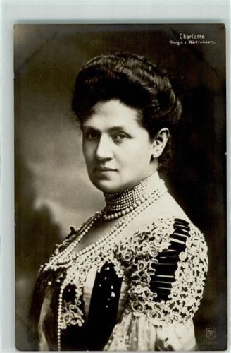 Königin Charlotte Adel Württemberg 1910