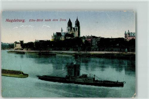 Magdeburg Raddampfer Elbe Dom