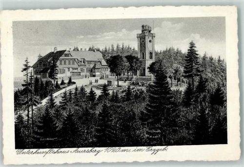 Auersberg Unterkunftshaus Auersberg Aussichtsturm