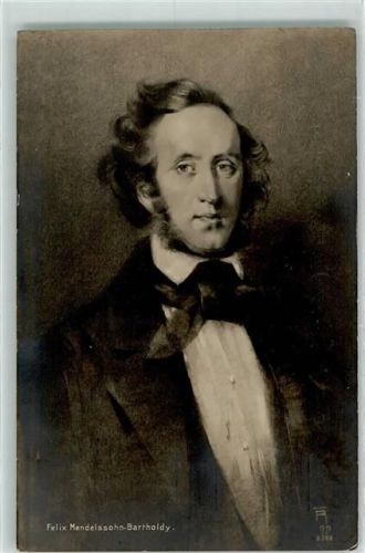 Komponist Felix Mendelssohn Bartholdy sign.GG