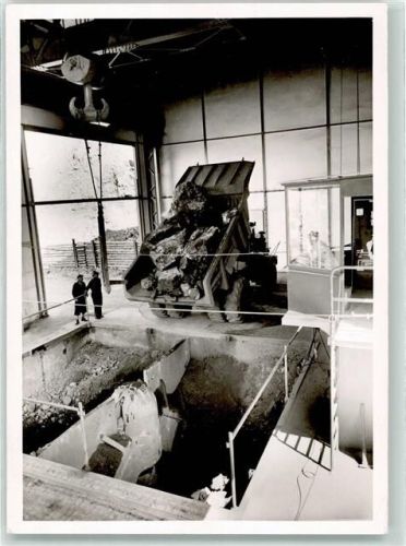 W4100 Duisburg Bildarchiv Esch-Werke - Hochfeld Erzwerke Stahlbau FOTO KEINE AK
