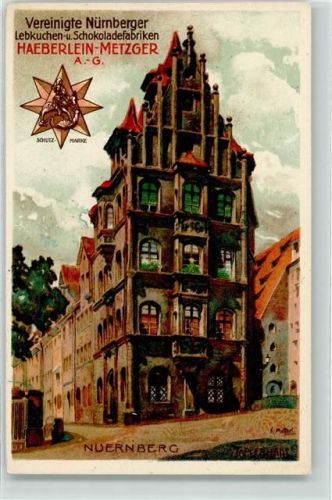 Nürnberg Vereinigte Nürnberger Fabrik Haberlein Metzger Schutzmarke sign.K.Mutter