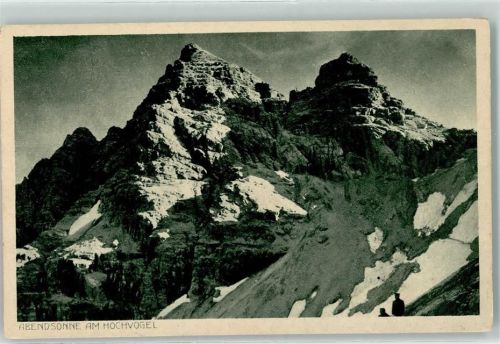 Hochvogel Abendsonne