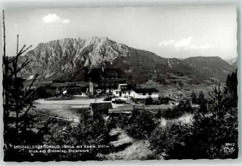 Michaelerberg Haus 1300 m Kamm 2141 m Gröbming Auto Hüttenstempel