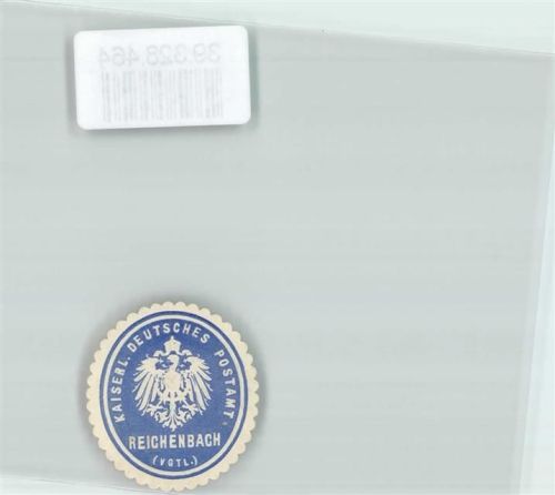 08468 O9800 Reichenbach , Vogtl Siegelmarke Postwesen Kaiserl. Deutsches Postamt Reichenbach Vgtl.