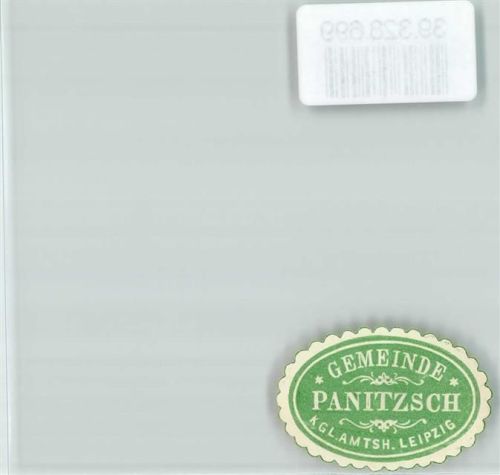 Panitzsch Gemeinde Panitzsch Kgl. Amtsh. Leipzig