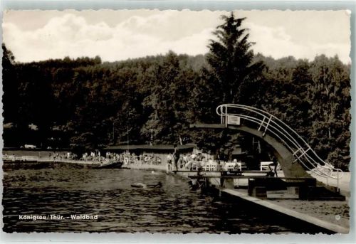 Königsee Schwimmbad-Waldbad Sprunbrett