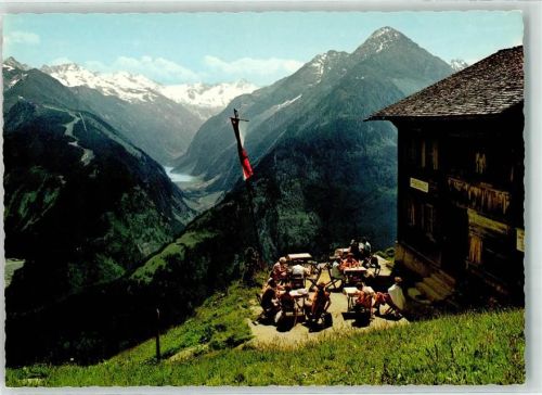 Finkenberg Penkenhaus Blick ins Stillupptal mit Stillup Stausee