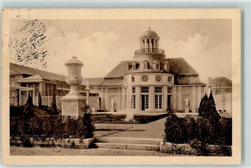 Leipzig 1913 Intern. Baufachausstellung 1913 Dresdner Haus Sonderstempel