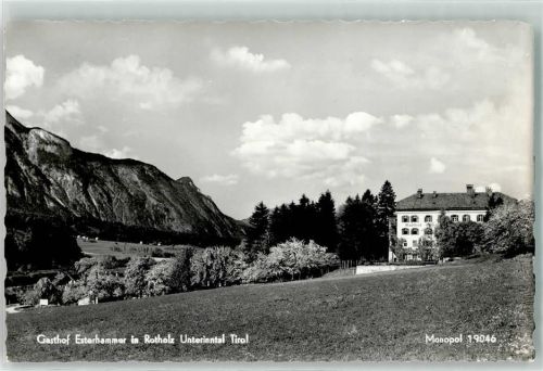 Strass Gasthaus Esterhammer Rotholz Unterinntal