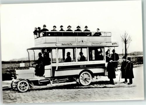 Kreuzberg Kraftomnibus Bj. 1905 Repro