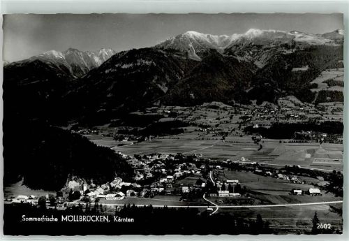 Möllbrücke Sommerfrische Kirche Berge Schnee