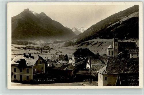 Fulpmes Kirche Berge Schnee