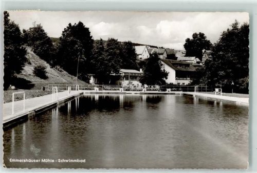 61276 W6395 Emmershausen - Emmershäuser Mühle Schwimmbad