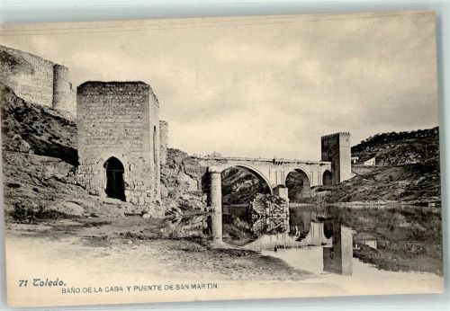Toledo Bano de la Caba y Puente de San Martin