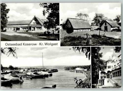 Koserow Hafen Fischerhütten Forstferienobjekt Damerow