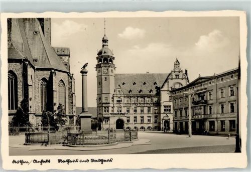 Köthen Rathaus Marktplatz