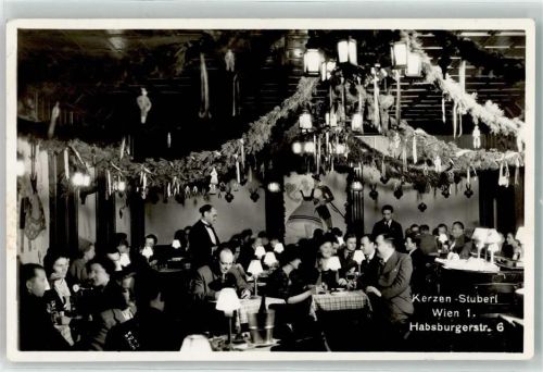 Wien Gasthaus Kerzen Stüberl Habsburgerstraße
