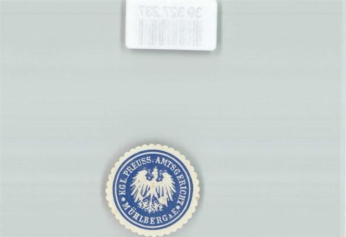 Mühlberg Kgl. Preuss. Amtsgericht Mühlberg a.E.
