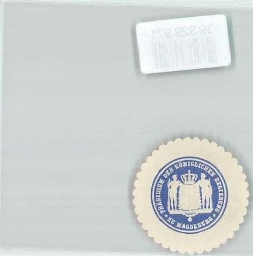 Magdeburg Präsidium der Königlichen Regierung zu Magdeburg