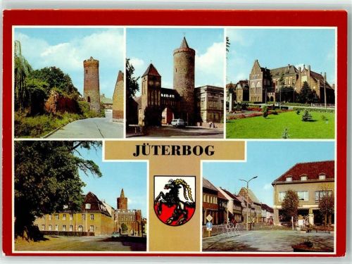 Jüterbog Zinnaer Tor Friedrich Schiller-Oberschule Dammtor Platz der Jugend