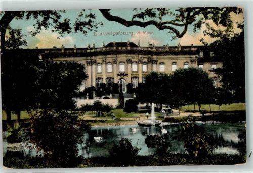 Ludwigsburg Schloß Ludwigsburg Schloßteich Schwäne