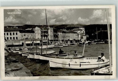 Crikvenica Hafen Boot Schiff Apotheke Bellevue