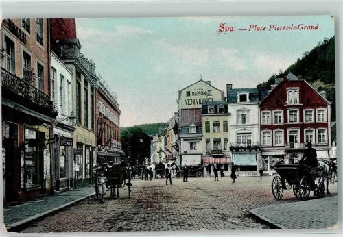 Spa 1915 Place Pierre le Grand