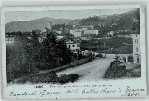 Luino 1905 Piazza Risorgimento