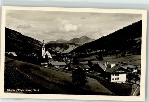 Oberau Kirche Berge Tirol