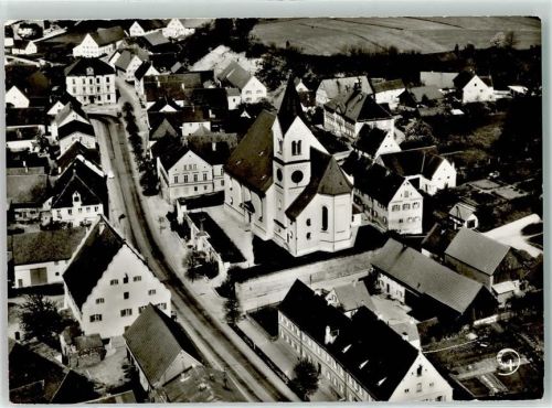 Ziemetshausen Fliegeraufnahme Kirche