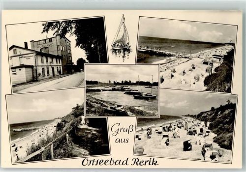 Ostseebad Rerik Strand Hafen Kurhaus