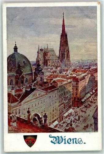 Wien Stefanskirche sign. Deutscher Schulverein Nr. 562