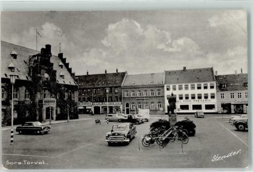 Soro Rathaus Hotel König Frederik Auto Fahrrad