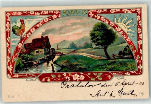 1903 Morgen Hahn