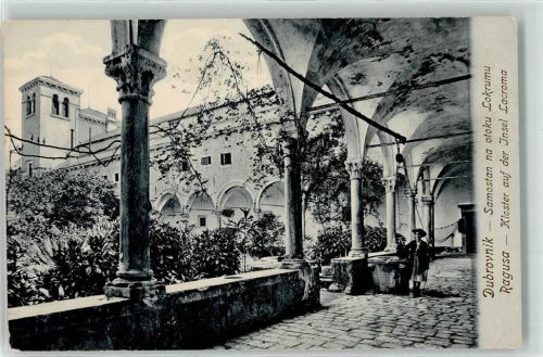 Dubrovnik Kloster auf der Insel Lacroma