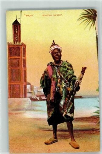Tanger Mucicien marocain Edition Knackstedt & Näther Serie 497 Nr. 6 AK