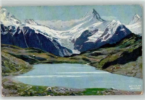 1918 sign.Splitgerber jun. Werbung Chocolat Cailler