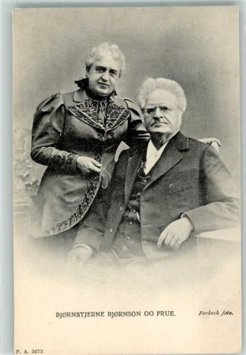Björnstjerne Björnson mit Frau P.A. Nr.3073