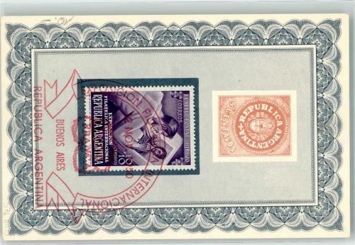 Buenos Aires Exposicion Filatelica Internacional 1950 Sonderstempel