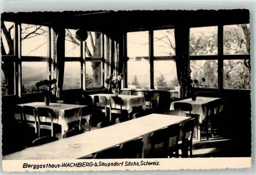 Saupsdorf Gasthaus Wachberg Gaststube