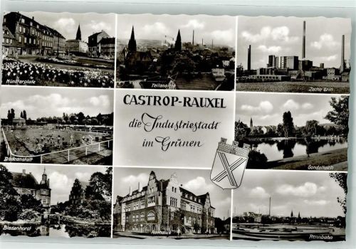 Castrop-Rauxel Schwimmbad Bladenhorst Zeche Erin Rathaus