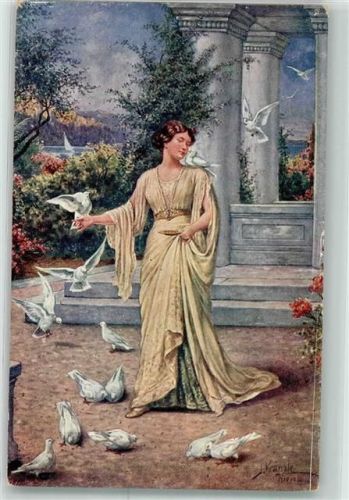 Frau Tauben Liebe Gäste Verlag F.H. und S.W. Nr.5013
