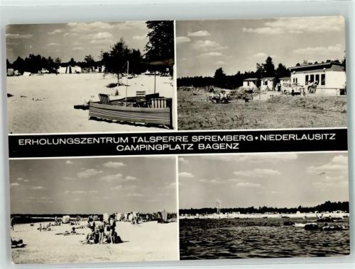 Spremberg Erholungszentrum Talsperre Spremberg Campingplatz Bagenz