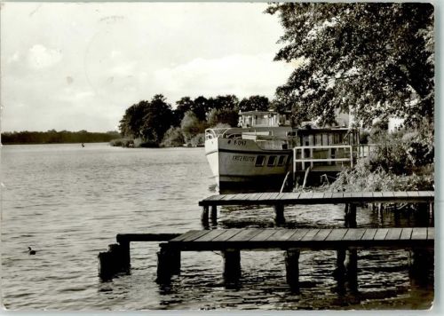 Mirow Mirower See Schiff Fritz Reuter